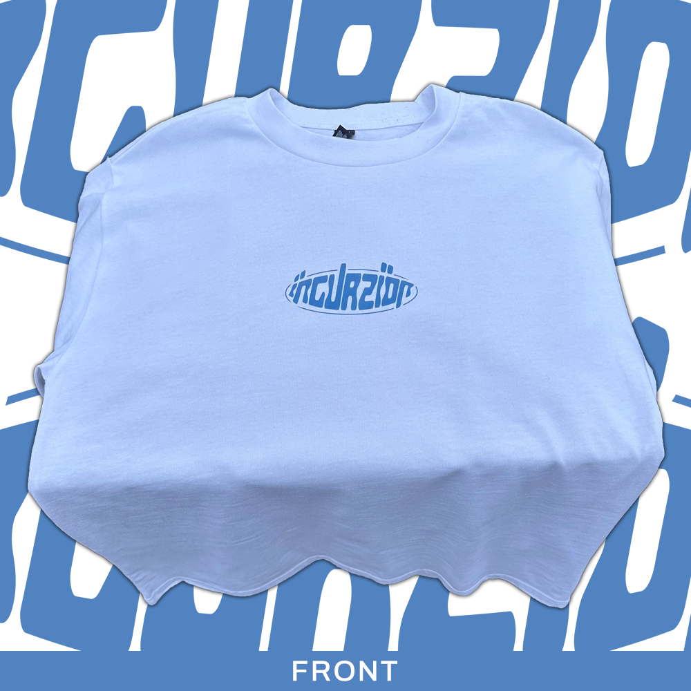 Heavyweight Short Sleeve 'WAIV4' T Shirt (White)
