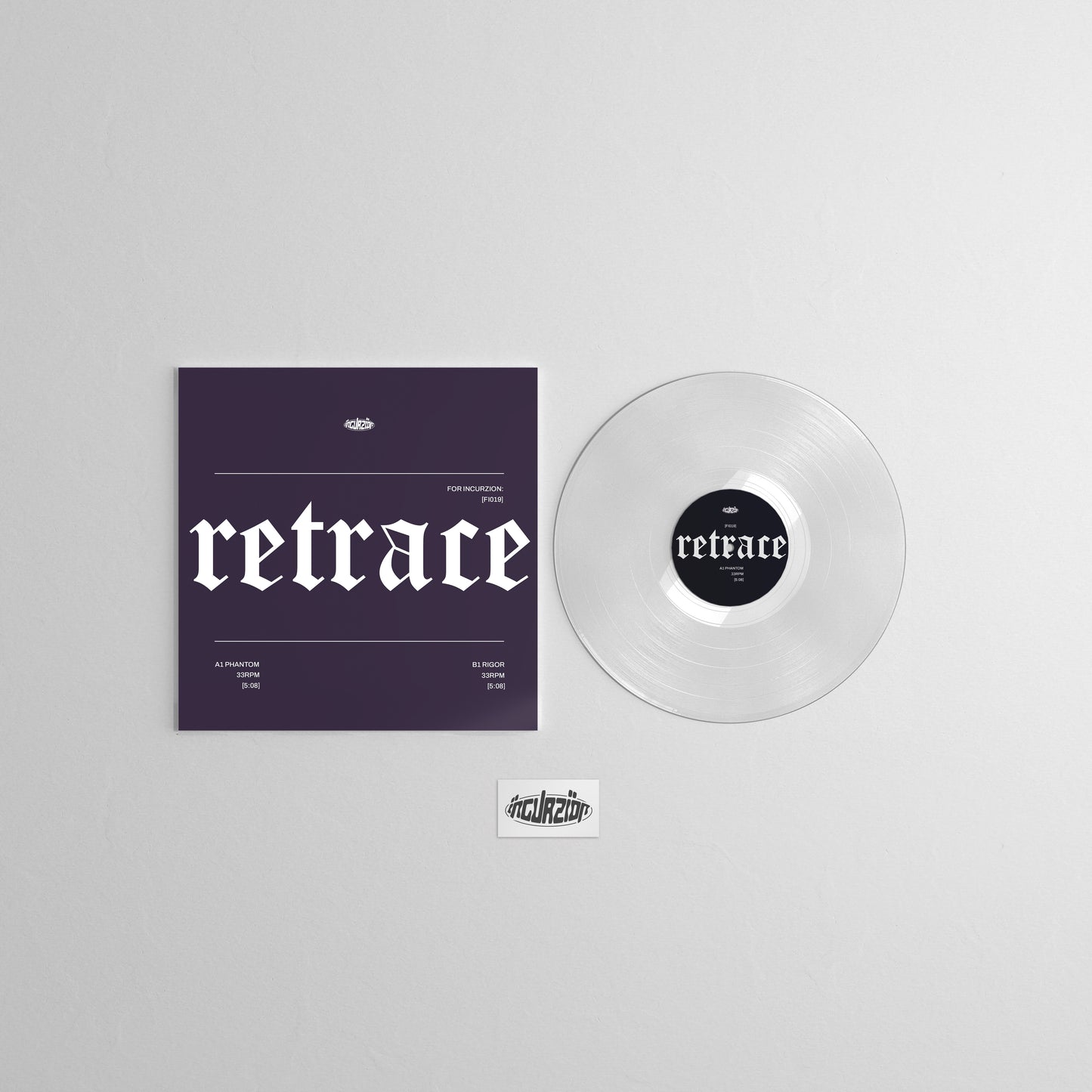 Limited Edition | Retrace | 7" Clear Vinyl