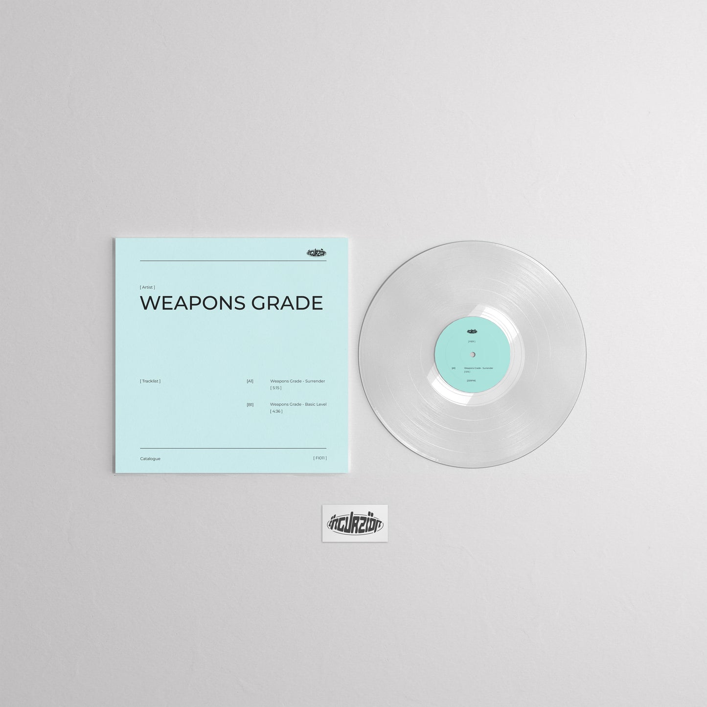 Limited Edition | Weapons Grade | 7" Clear Vinyl