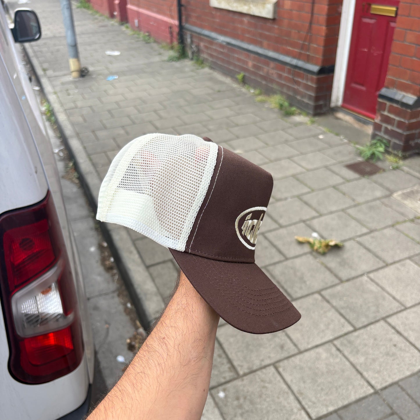 Incurzion Trucker Cap | New Fit | Brown and Cream