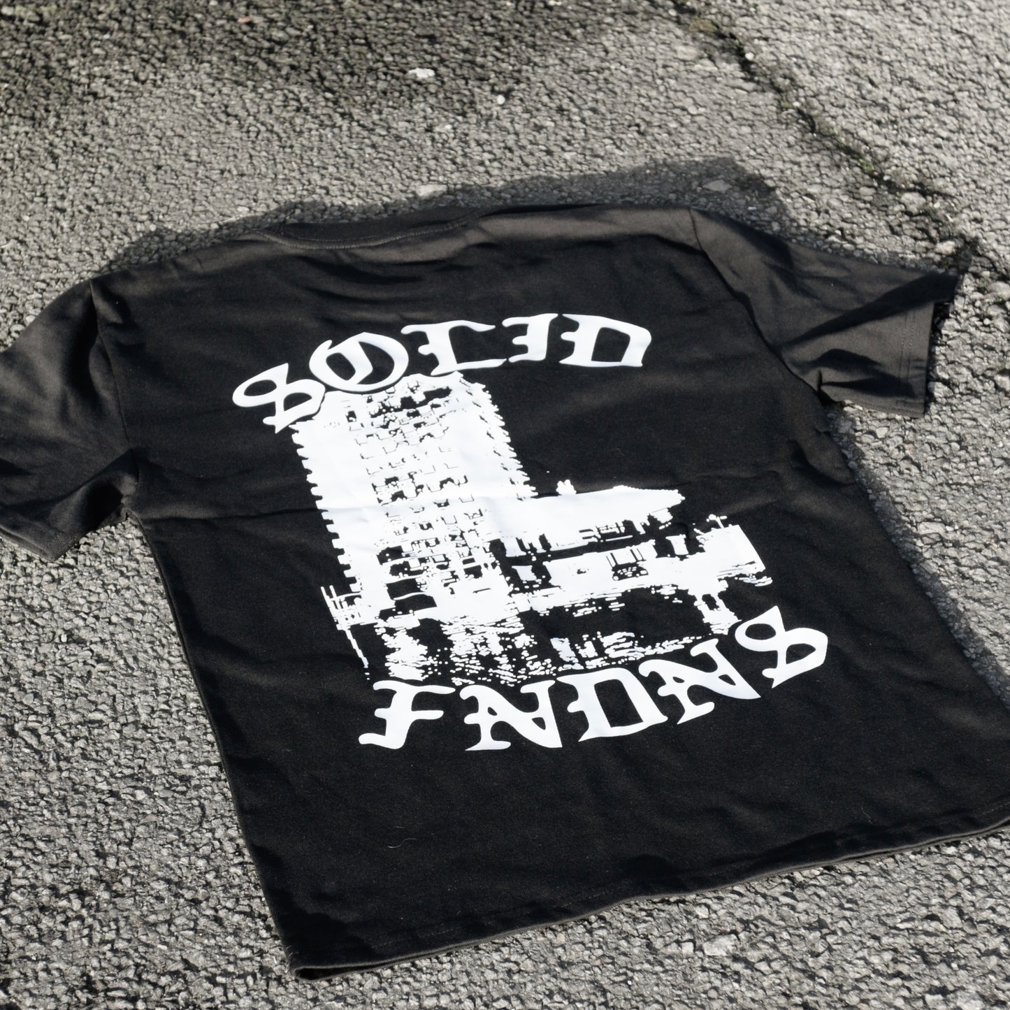 Solid Foundations | Heavyweight Black T Shirt