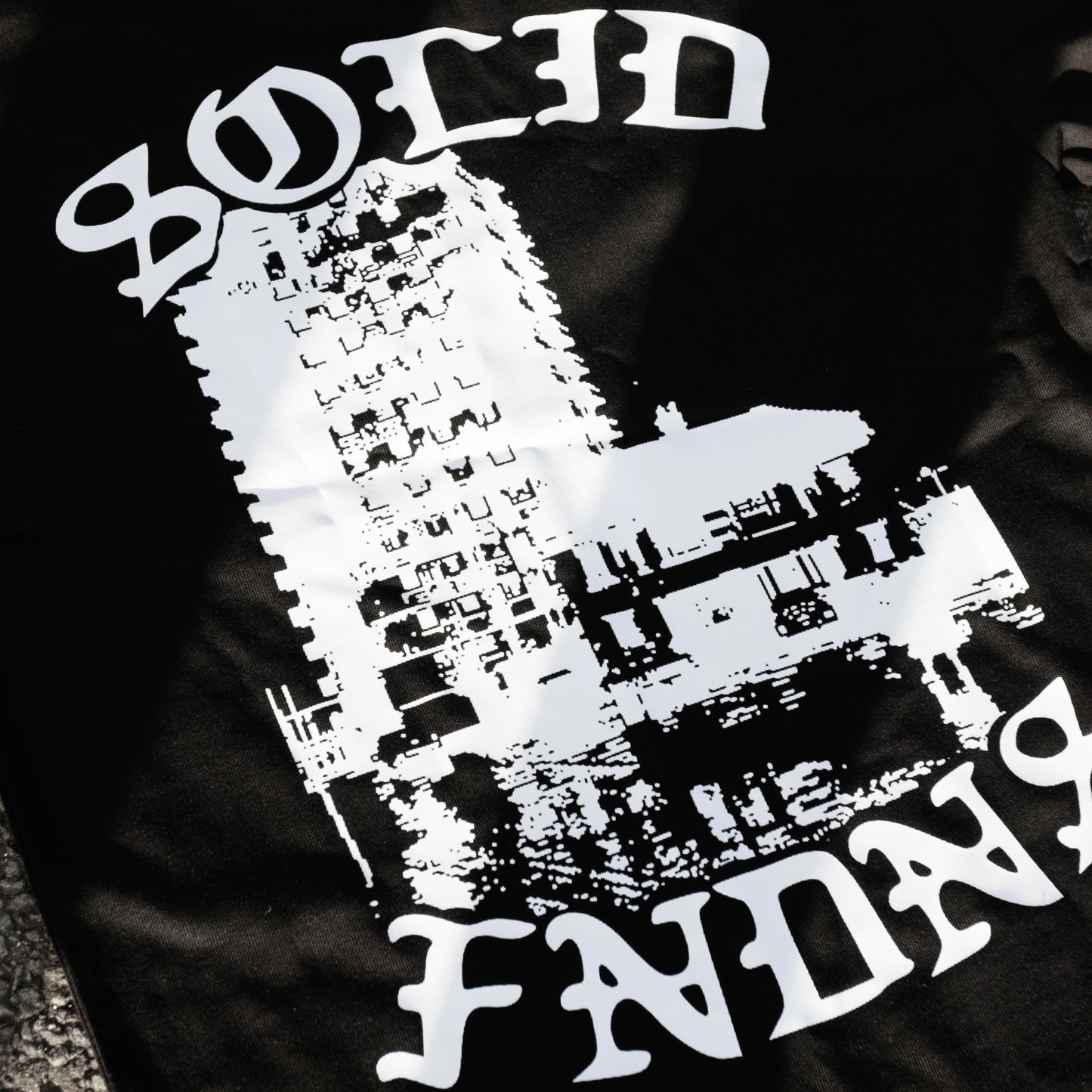 Solid Foundations | Heavyweight Black T Shirt