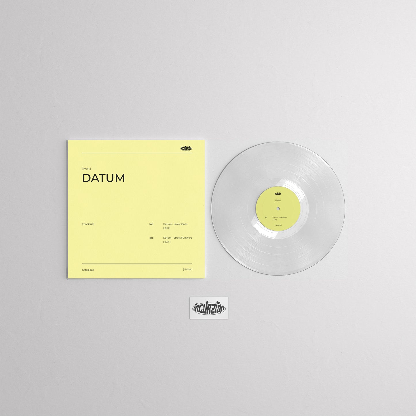 Limited Edition | Datum | 7" Clear Vinyl