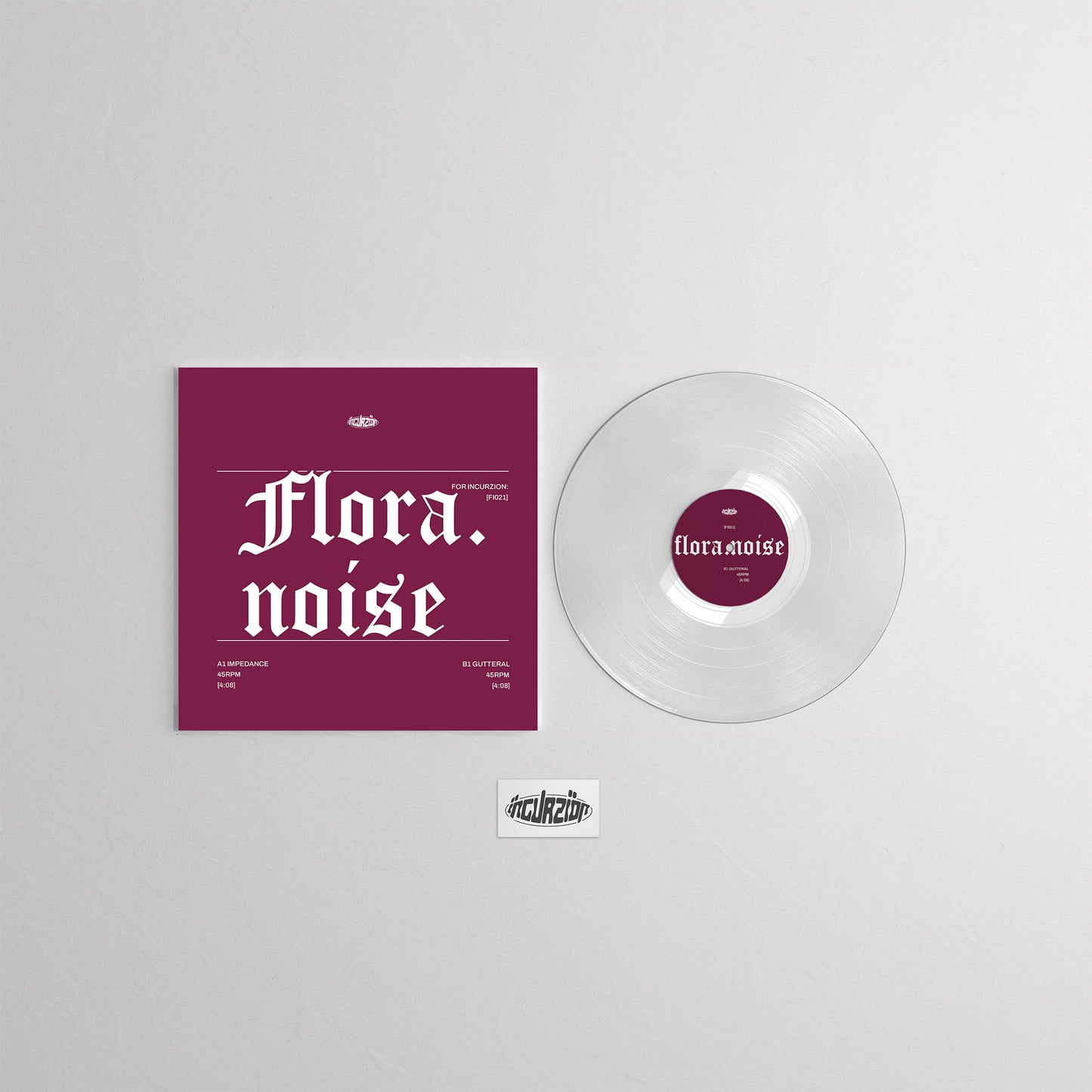 Limited Edition | Flora.noise  | 7" Clear Vinyl