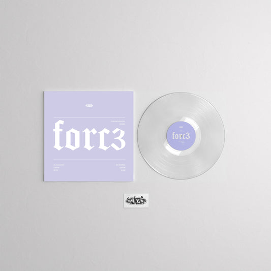 Limited Edition | FORC3  | 7" Clear Vinyl