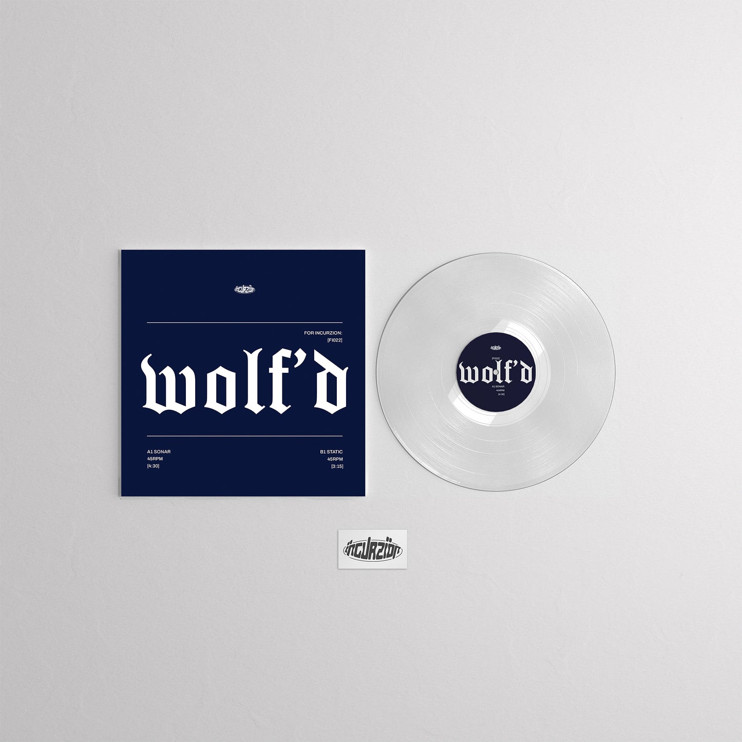 Limited Edition | Wolf'd  | 7" Clear Vinyl