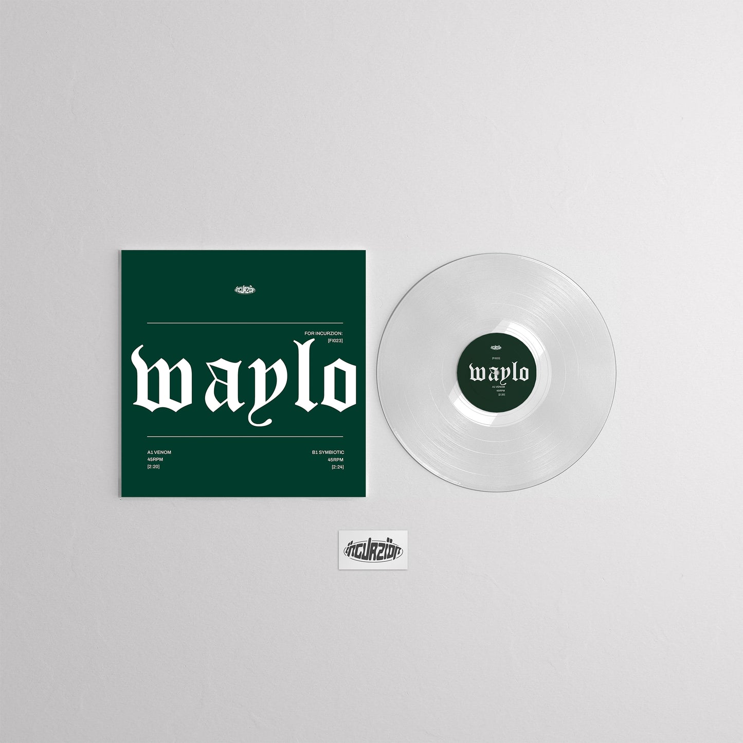 Limited Edition | Waylo  | 7" Clear Vinyl