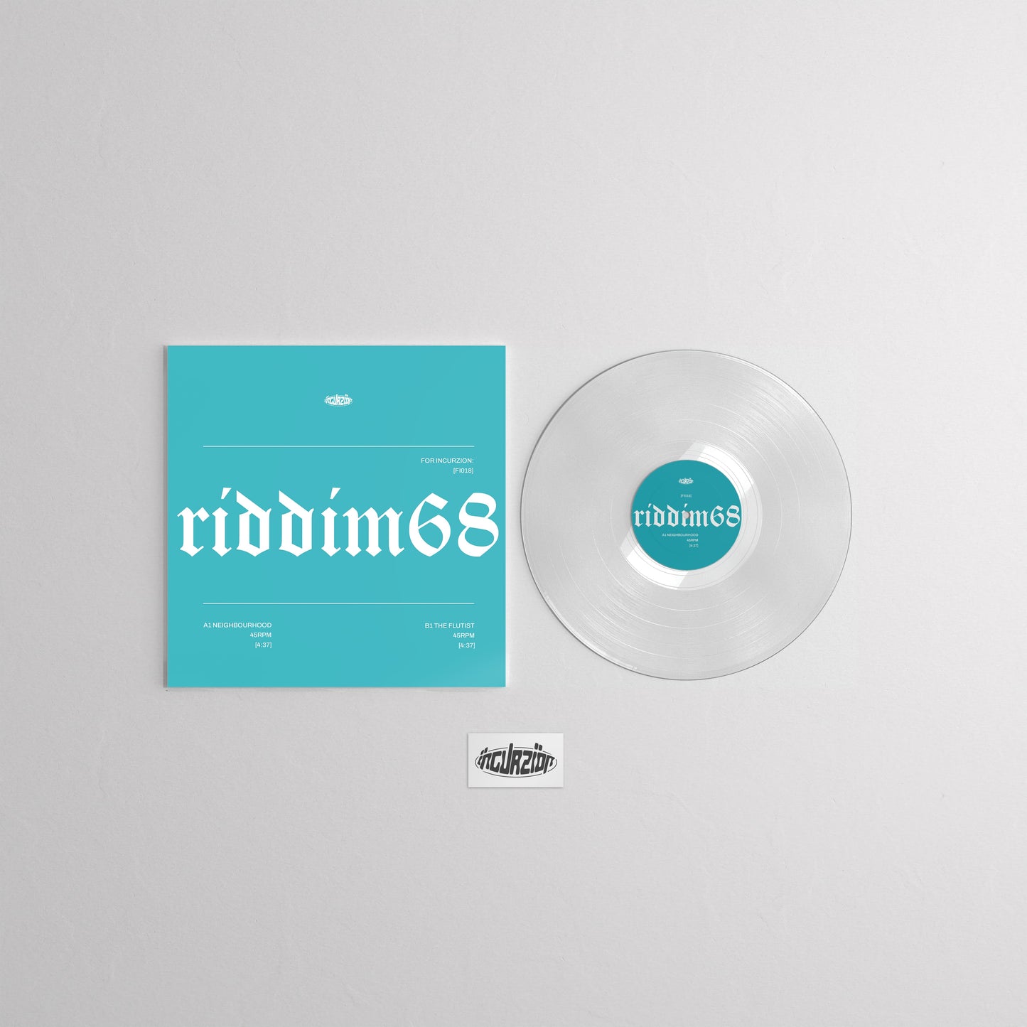 Limited Edition | Riddim 68  | 7" Clear Vinyl