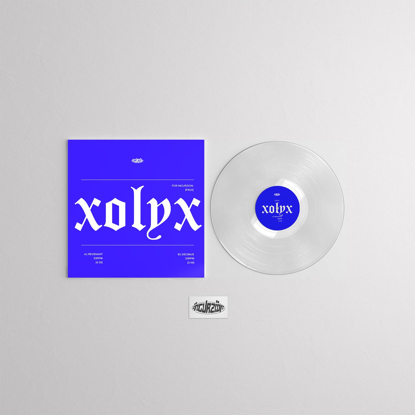 Limited Edition | XOLYX  | 7" Clear Vinyl
